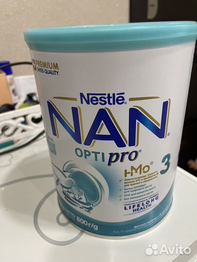 Смесь nan opti pro 3