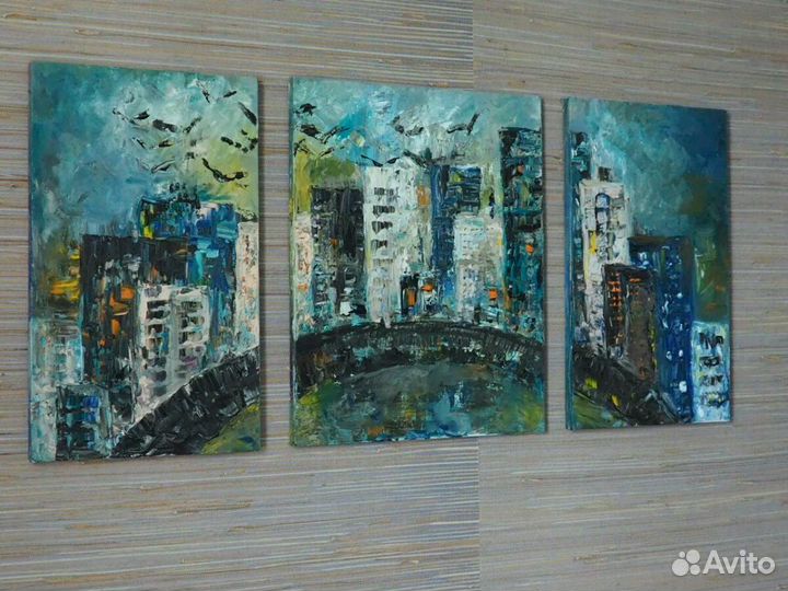 Картина триптих 