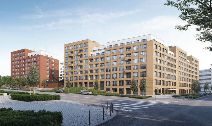 2-к. квартира, 71,2 м², 5/8 эт.