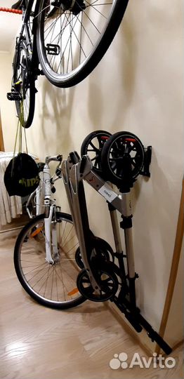 Велодержатель настенный вертикальный