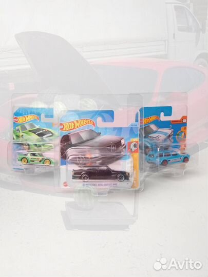 Защитный блистер Hot Wheels (короткая карта )
