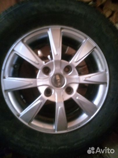 Литые диски r14 на ваз Ларгус