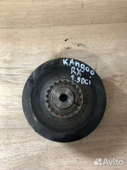 Шкив коленвала renault kangoo 1 1.9 nn