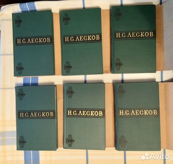 Н.С. лесков, собрание сочинений В 6 томах. 1973г