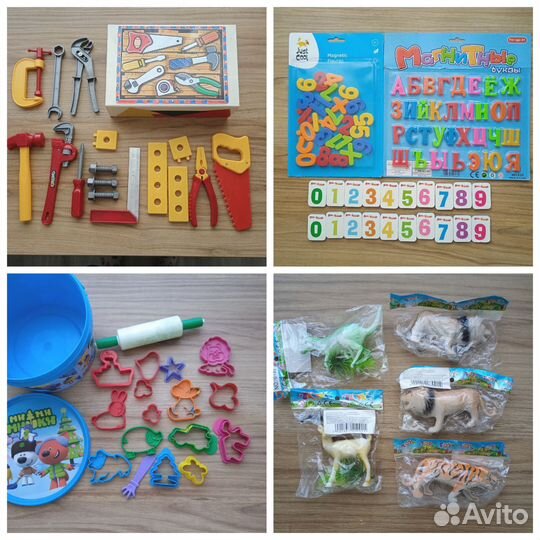 Кубики деревянные СССР Игрушки