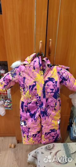 Зимний комбинезон для девочки 80