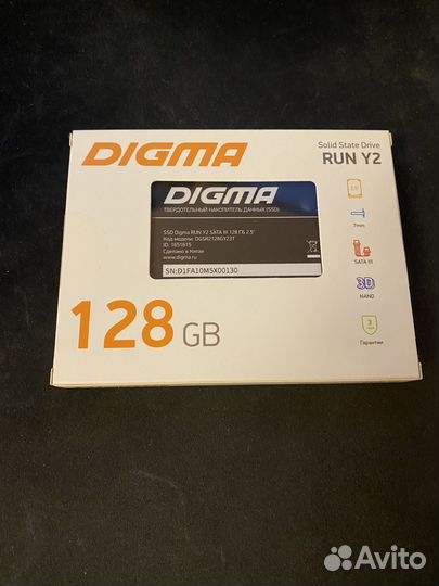 Ssd 128gb Digma (Новый)