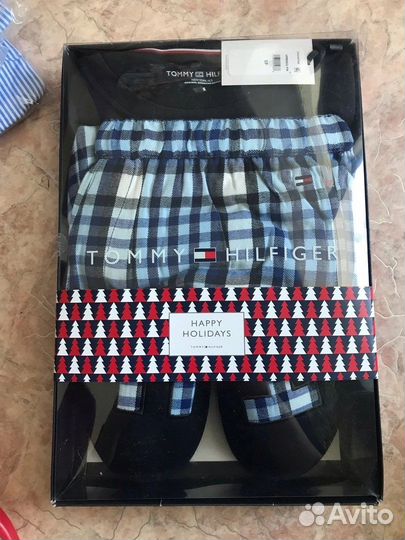 Tommy Hilfiger пижама+тапочки