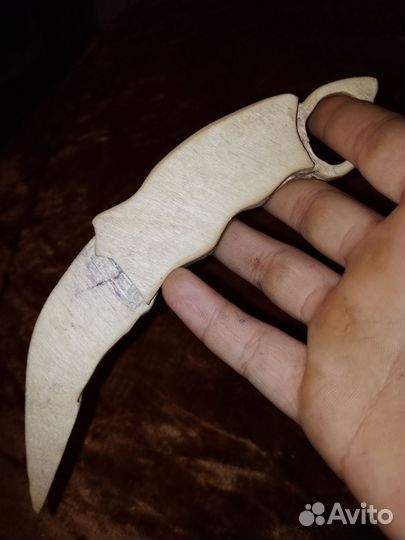 Керамбит из дерева