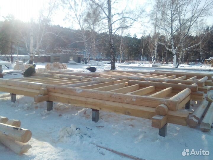 Фундамент на жб сваях