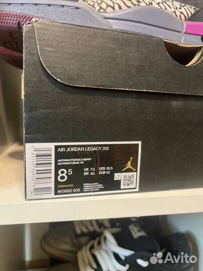 Кроссовки Nike air Jordan legacy 312