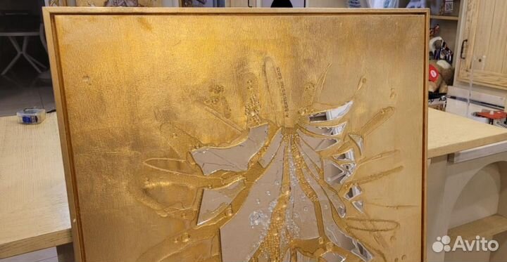 223913 Панно Franco Bertozzini Vision B oro