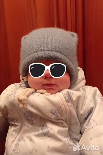 Зимняя шапочка ручная работа