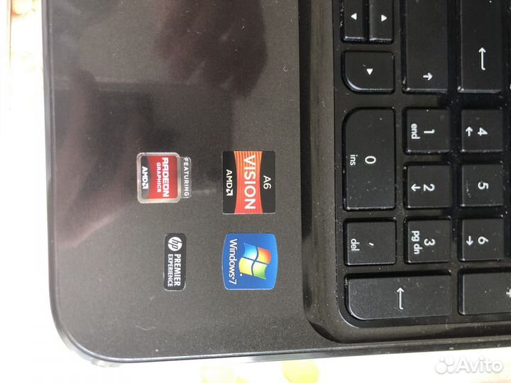 Ноутбук hp a6 vision amd