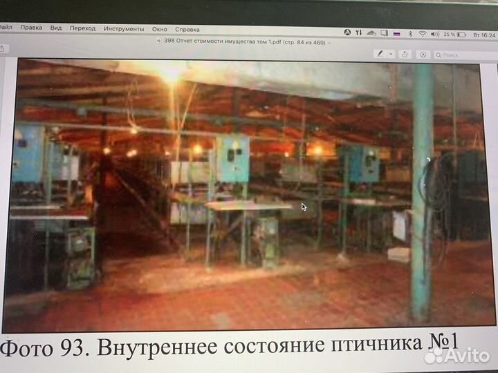 Продается 9/20 долей птицеводческой фабрики