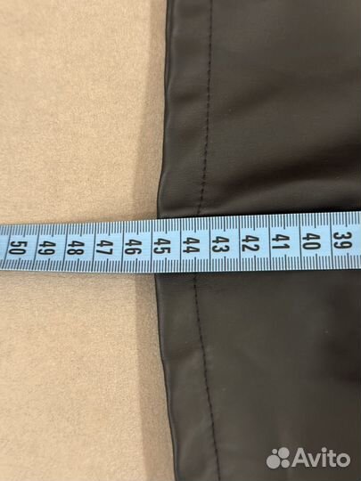 Юбка кожаная