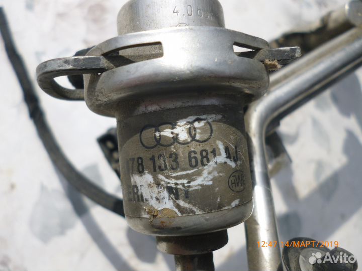 Топливная рампа ауди а6 с5