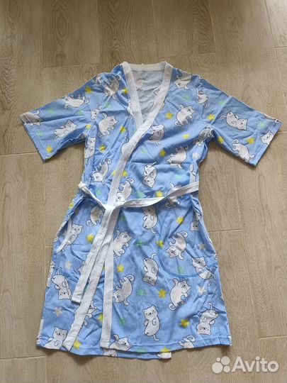 Халат летний, хлопок, новый, 46 размер
