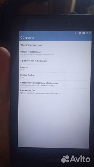 Планшет asus Fonepad 7