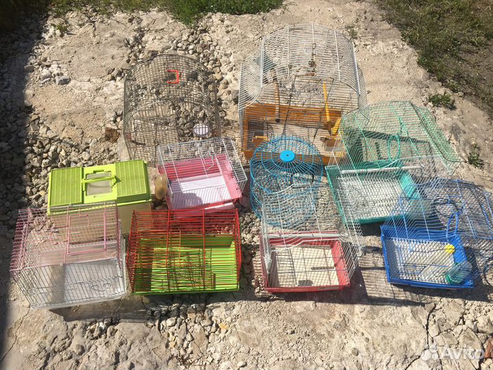 Клетки для птиц и грызунов