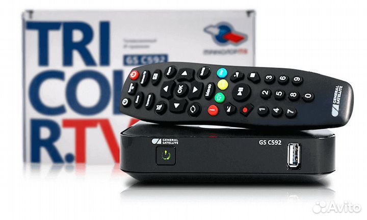 Комплект Триколор на 2 тв