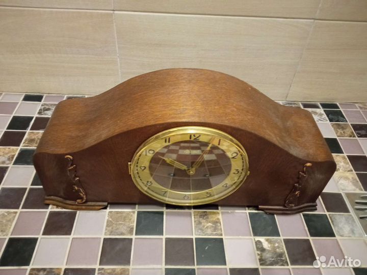 Настольные немецкие часы F hermle с боем