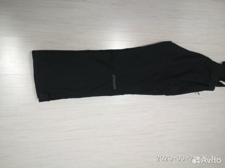 Мужские горнолыжные брюк Spyder р. 50 (L)