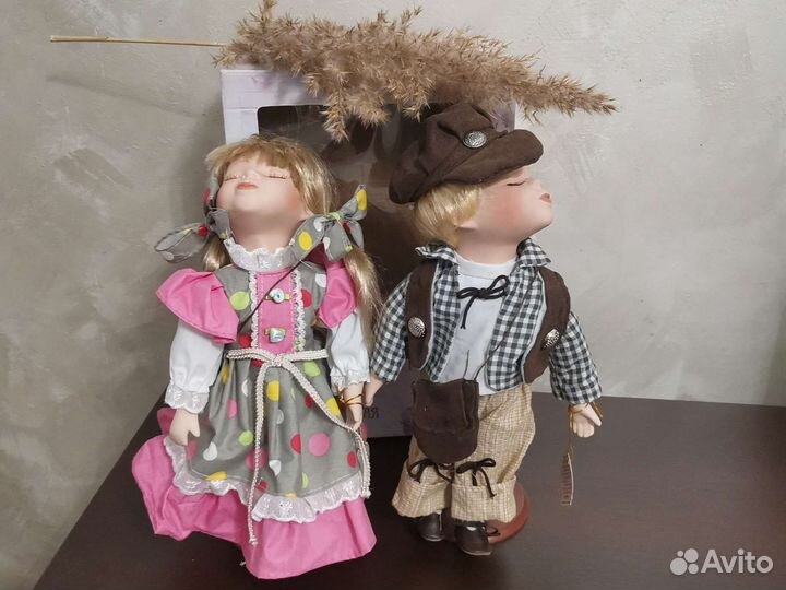 Кукла коллекционная из керамики