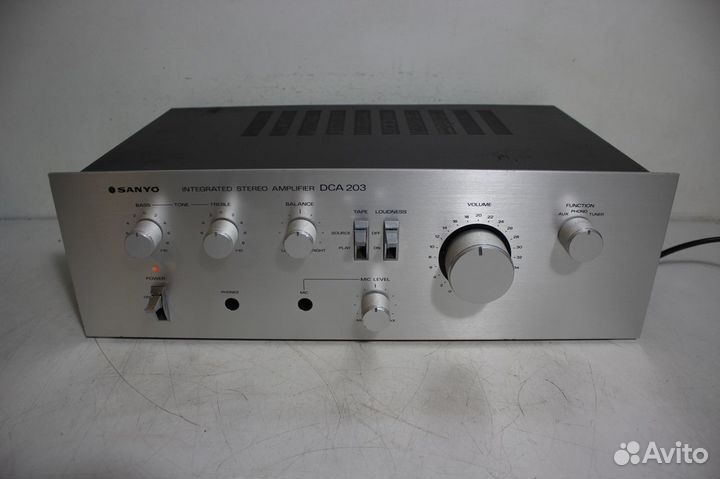 Sanyo DCA 203 Стерео Усилитель Japan