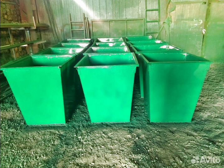 Мусорный контейнер 0.75 м3. Арт 52747