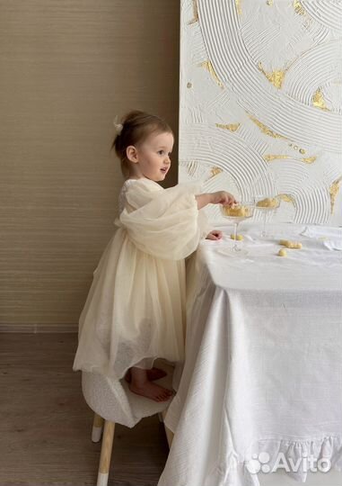 Праздничное платье 90-100 см