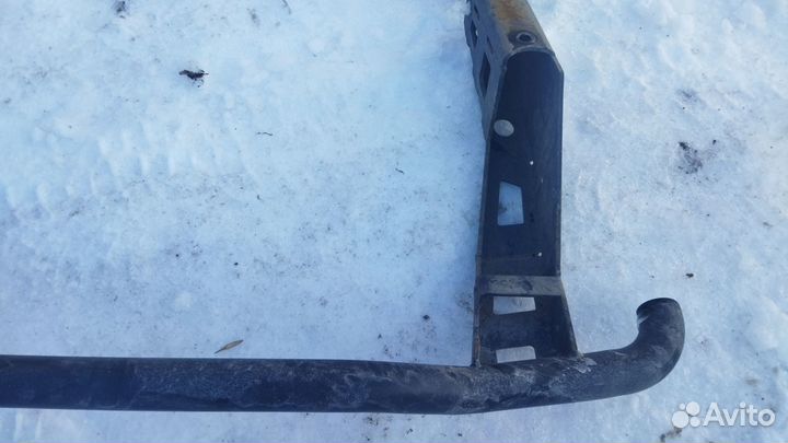 Силовые пороги для обновленного УАЗ Патриот (риф)