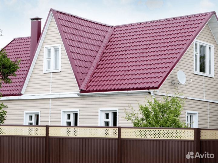 Металлочерепица в наличии и под заказ