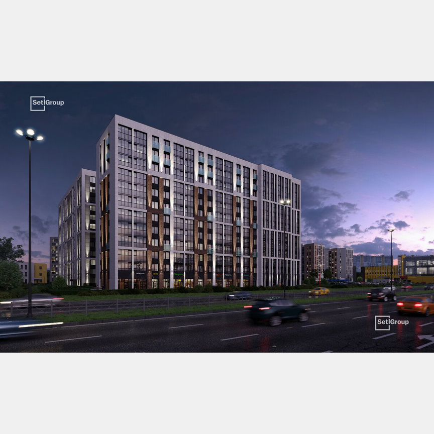 Квартира-студия, 27,7 м², 10/12 эт.