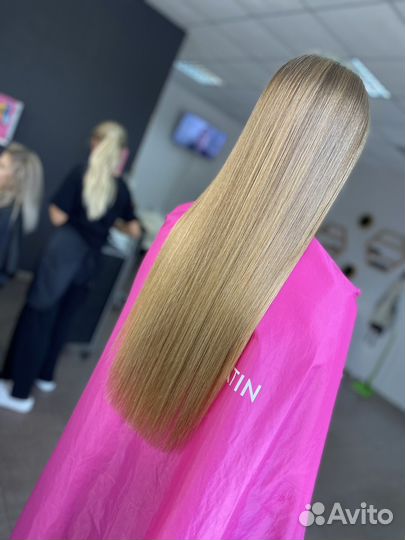 Кератиновое выпрямление/ботокс волос