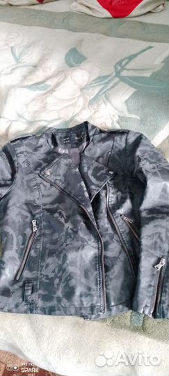 Кожаная куртка косуха basic