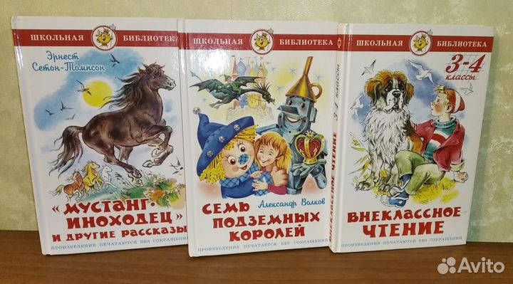 Внеклассное чтение, библиотека 