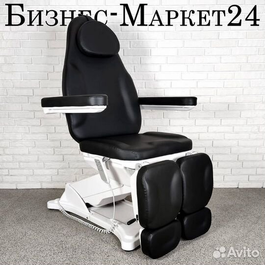 Педикюрное кресло Adel Black, 3 мотора DL-2937