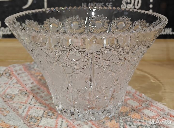 Хрустальная Конфетница СССР