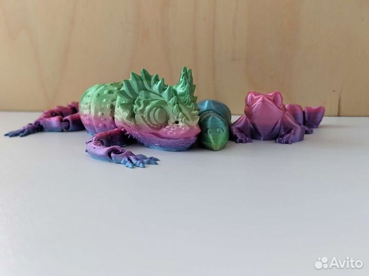 Магнит. Холодильник. Маг. Ящирица. Хамелеон