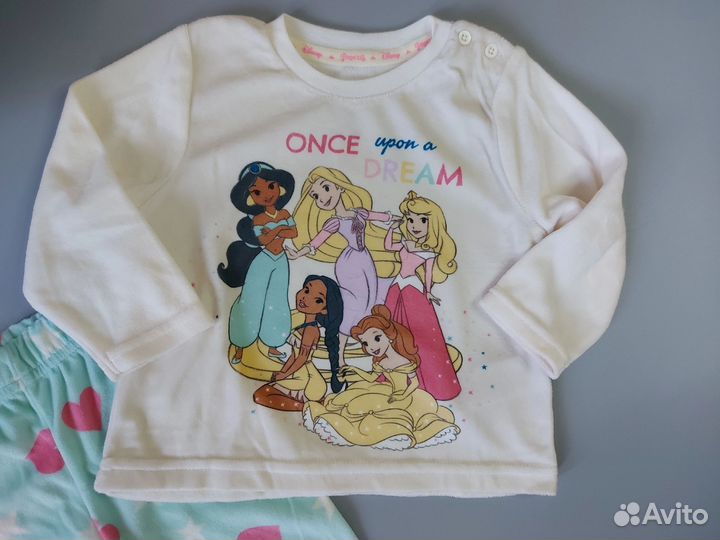 Пижама для девочки Primark 74 см