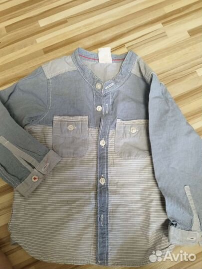 Рубашка hm на мальчика