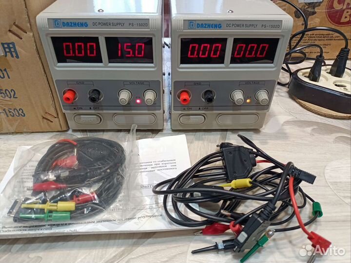 Блок питания для учебы PS-1502D