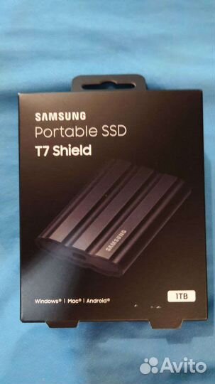 Внешний жесткий диск Samsung T7 Shield 1Tb ssd