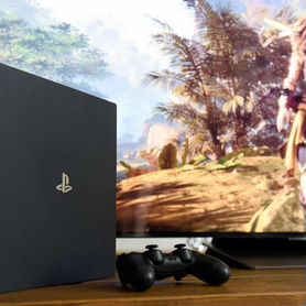 Игровая приставка ps4 pro 1tb