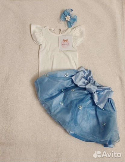 Новогодний костюм/ комплект для девочки 74