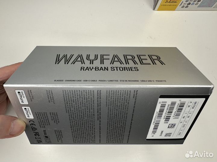 Умные очки wayfarer ray ban stories