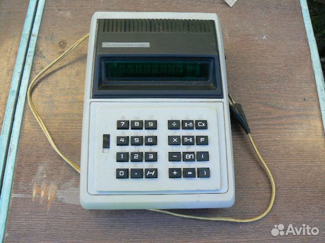 Советский калькулятор мкш-2