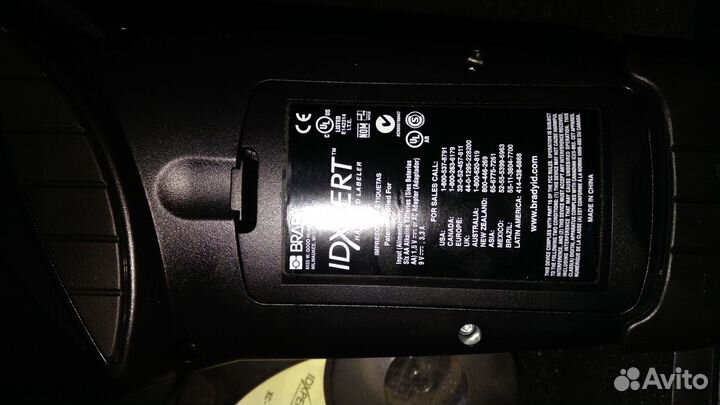 Idxpert Brady портативный термотрансферный принтер