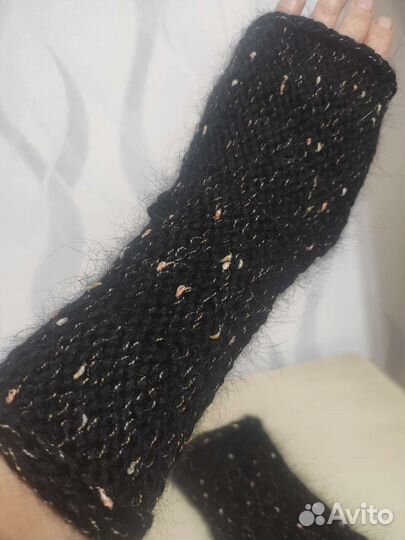 Митенки-варежки, перчатки